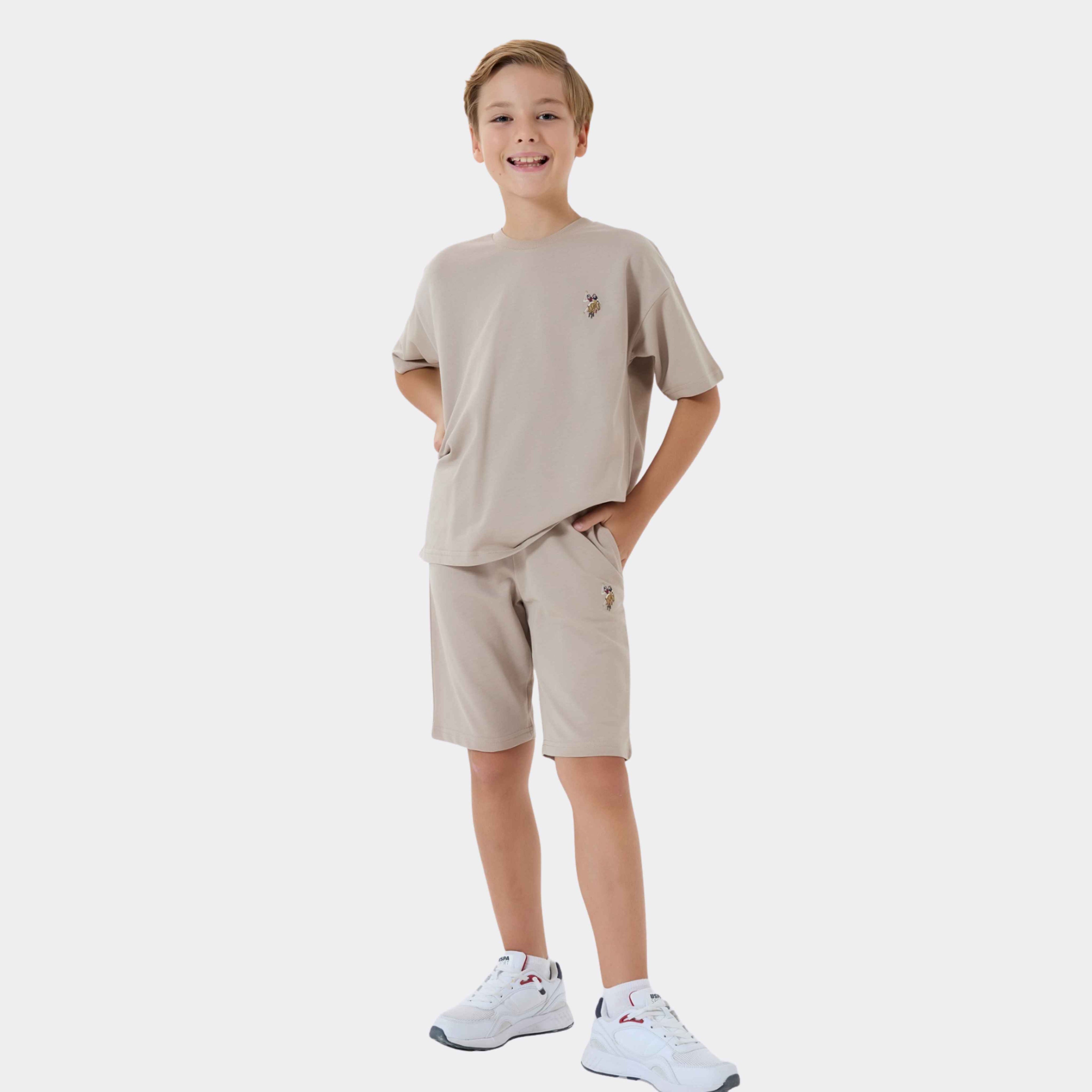 U.S. Polo Assn. | Oversize Urban Erkek Çocuk Şortlu Takım