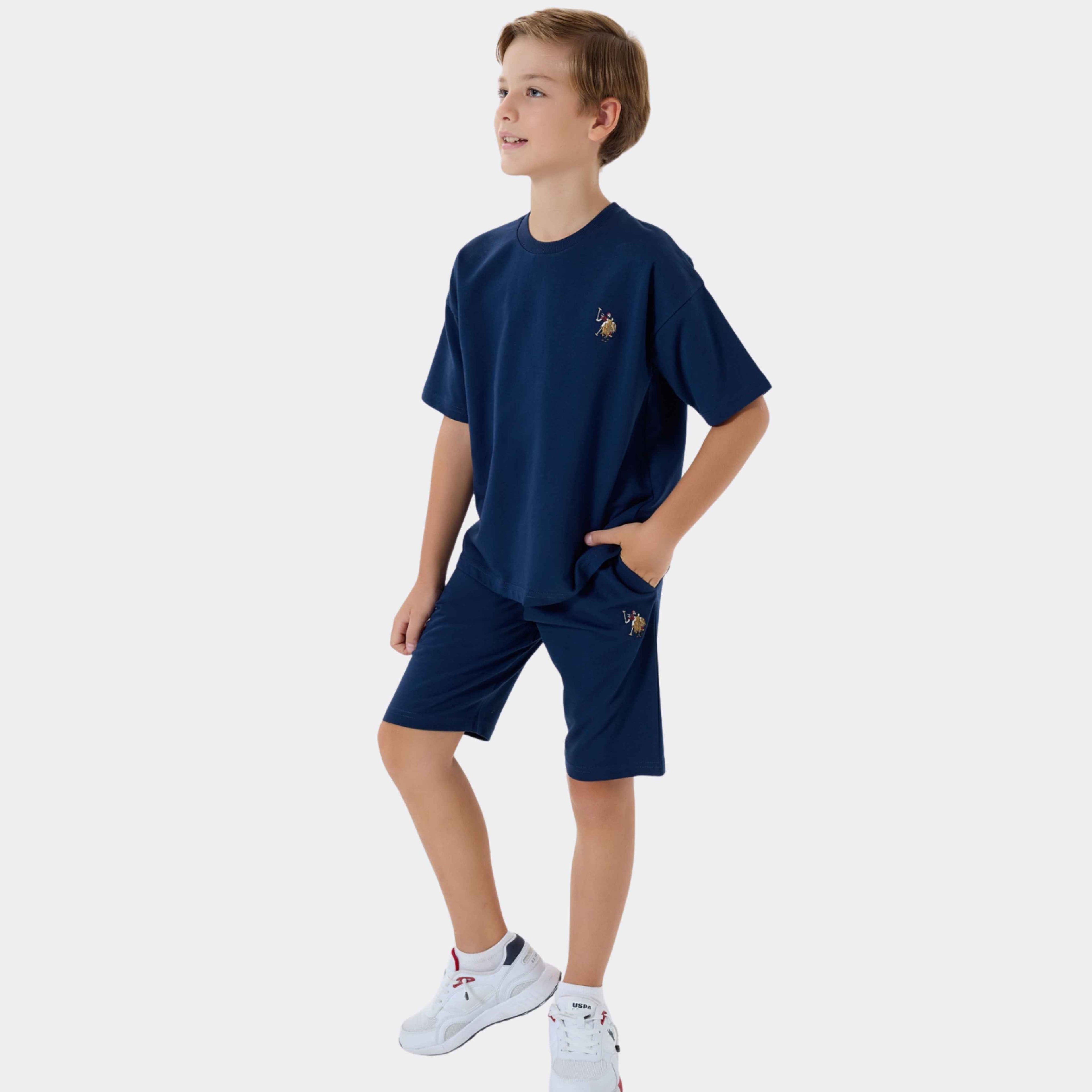 U.S. Polo Assn. | Oversize Urban Erkek Çocuk Şortlu Takım