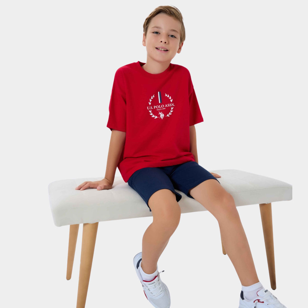 U.S. Polo Assn. | Laurel Crest Erkek Çocuk Şortlu Takım