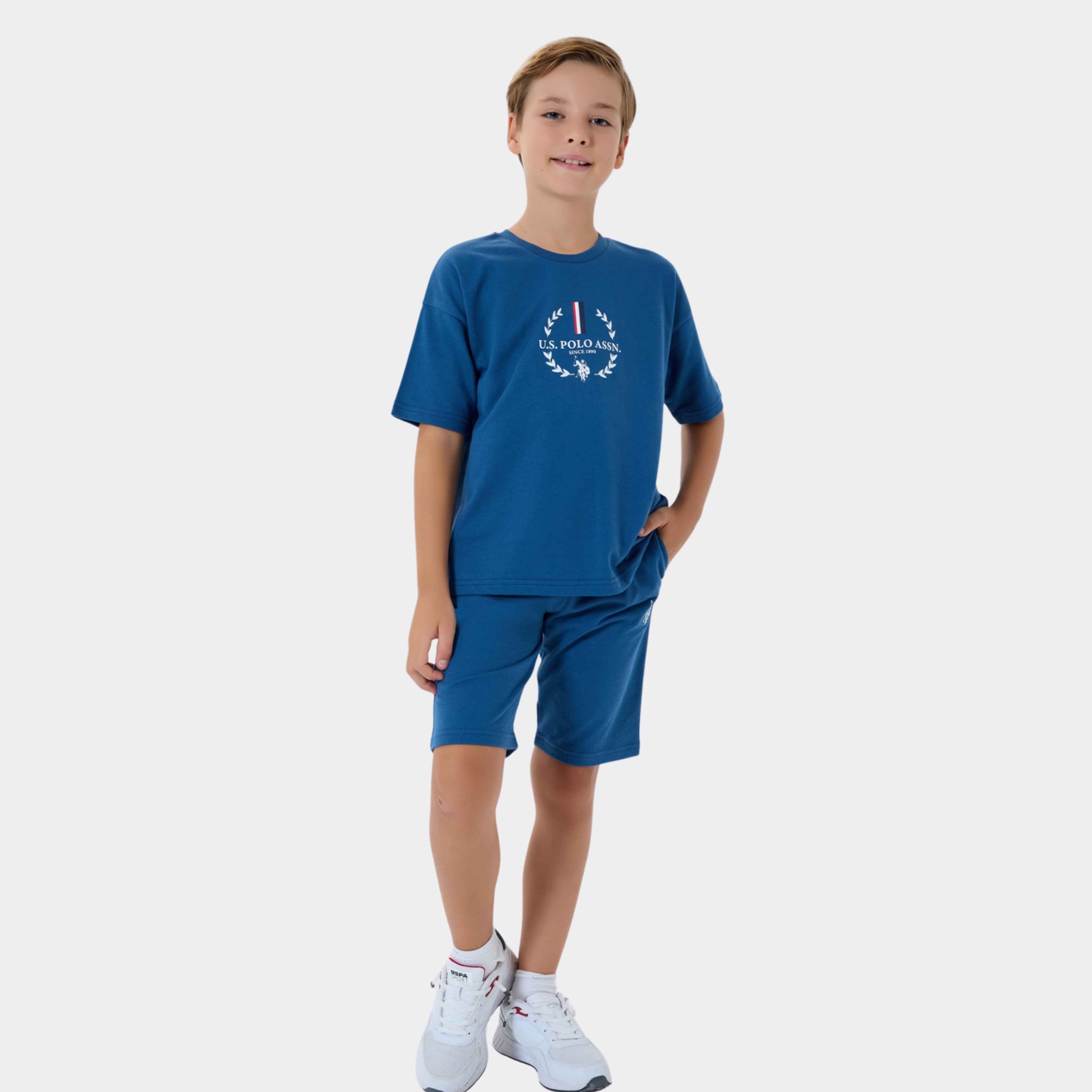 U.S. Polo Assn. | Laurel Crest Erkek Çocuk Şortlu Takım