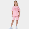 U.S. Polo Assn. | Pastel Series Oversize Kız Çocuk Şortlu Takım