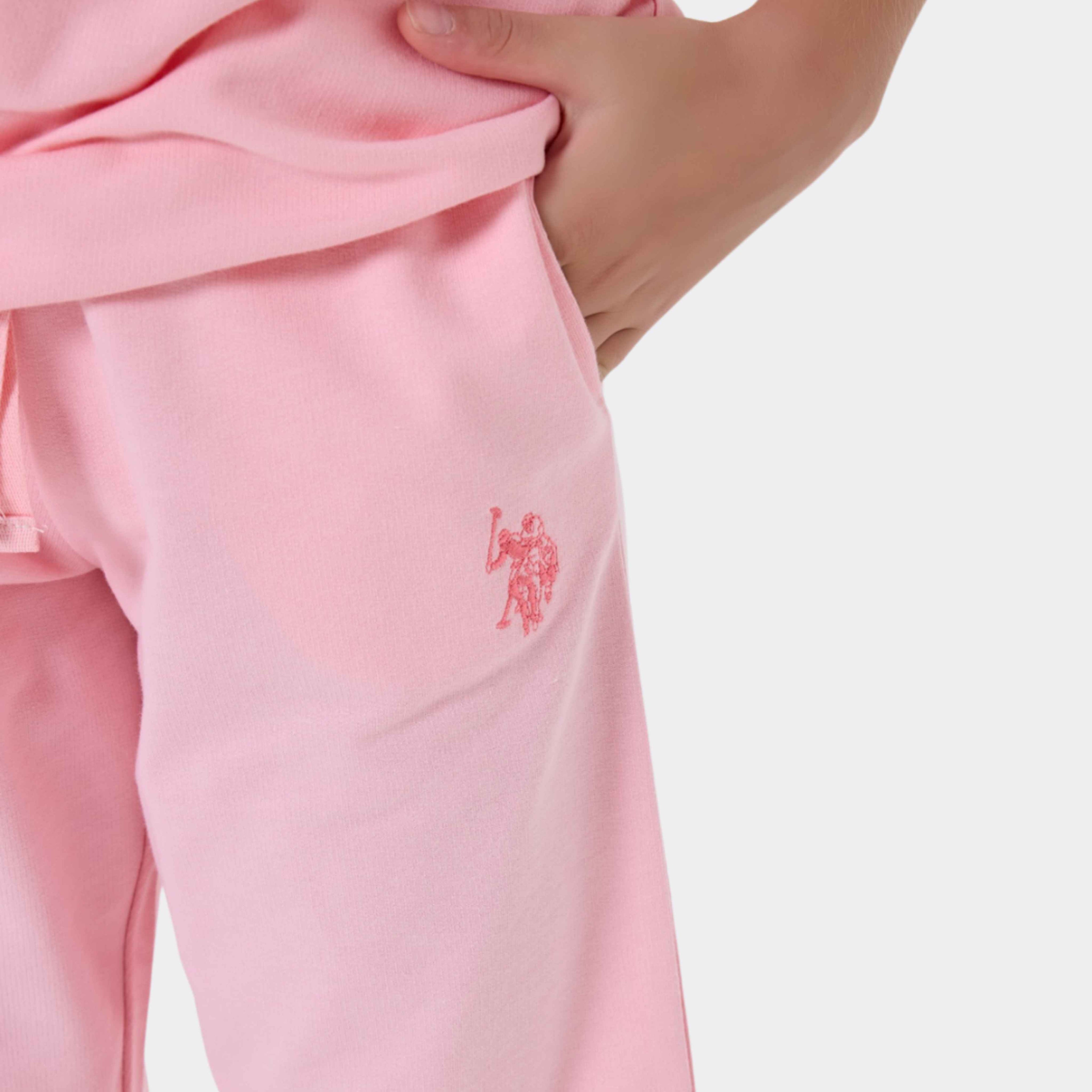 U.S. Polo Assn. | Pastel Series Oversize Kız Çocuk Şortlu Takım