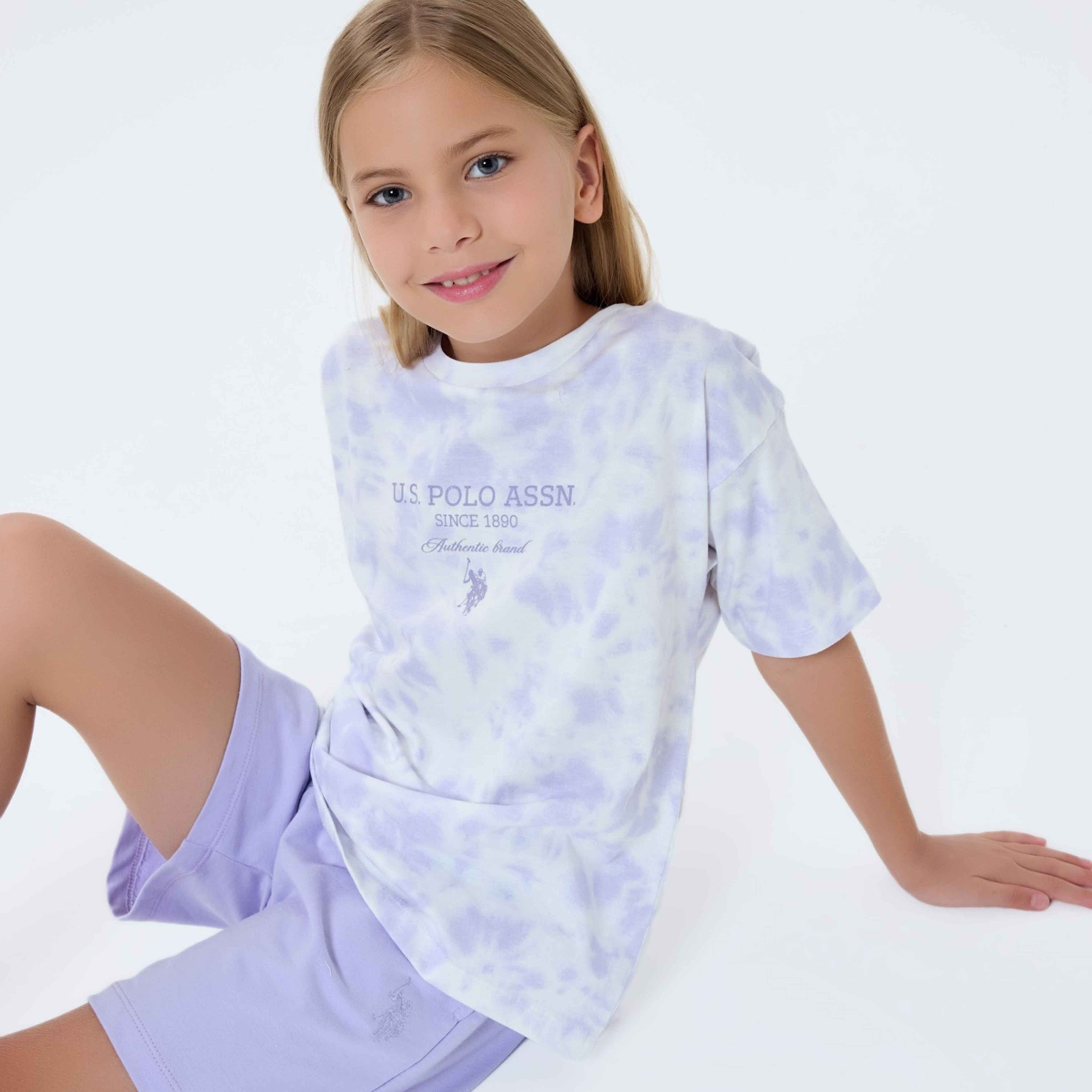 U.S. Polo Assn. | Dream Batik Desenli Kız Çocuk Takımı