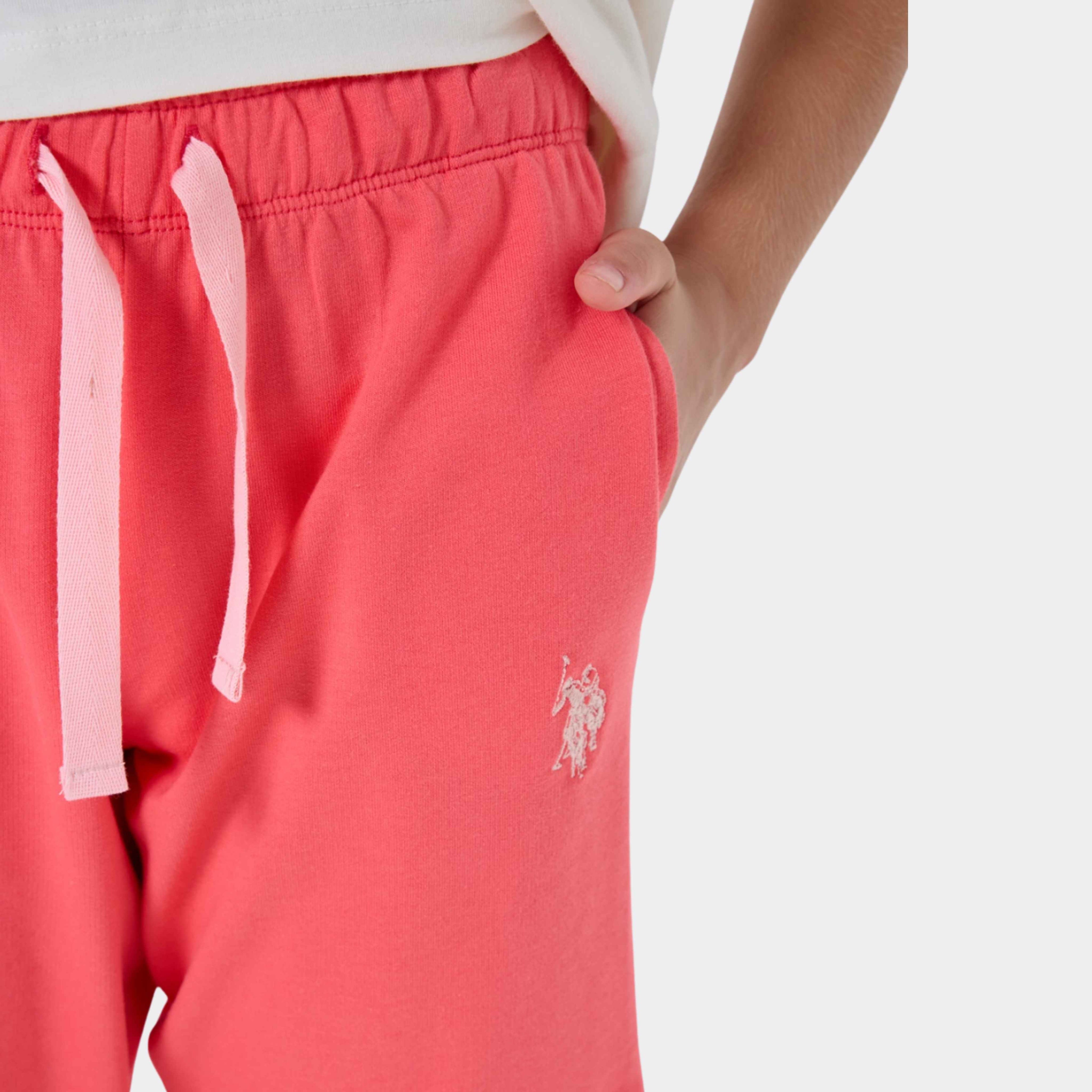 U.S. Polo Assn. | Summer Stamp Floral Kız Çocuk Şortlu Takım