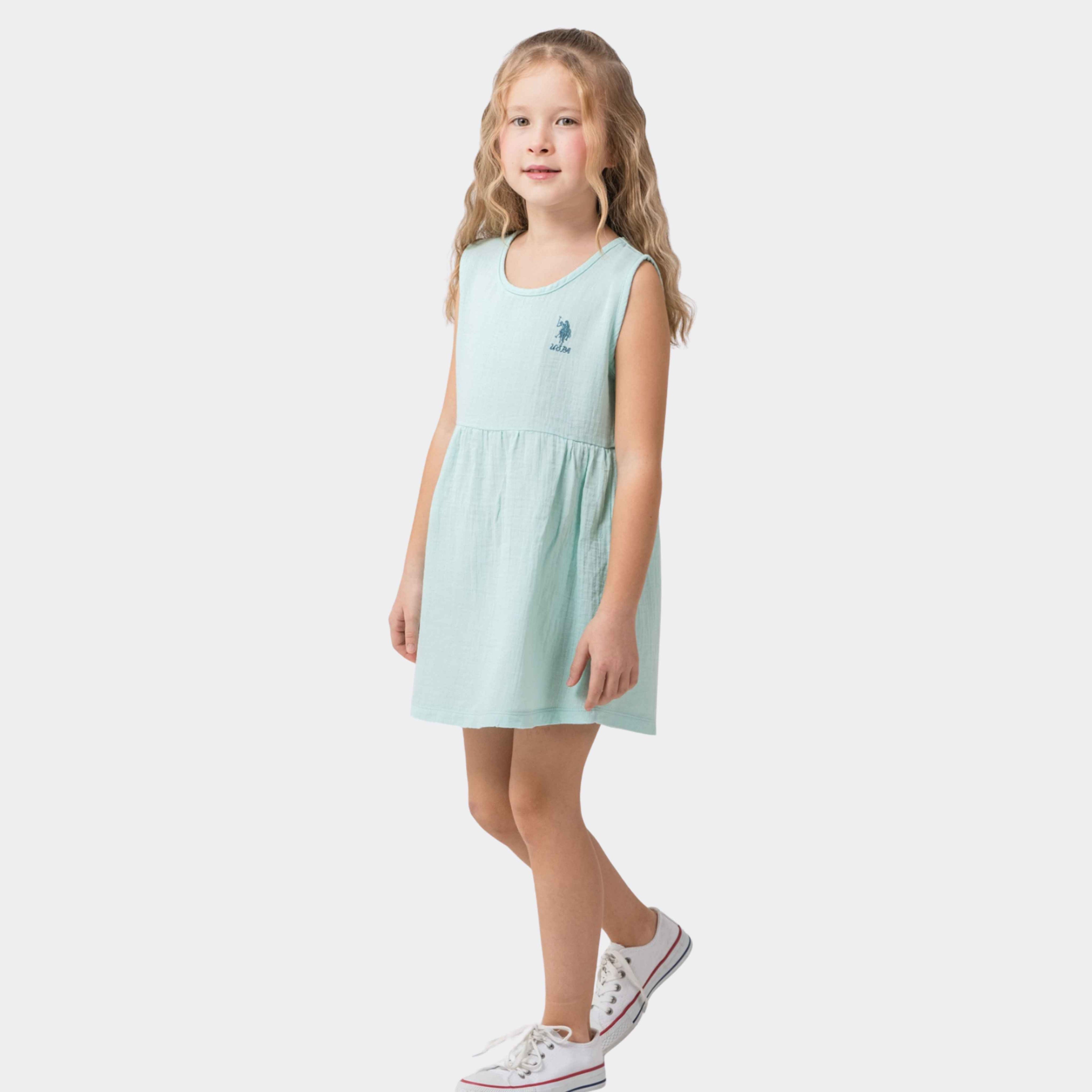 U.S. Polo Assn. | Muslin Comfort Kız Çocuk Elbise