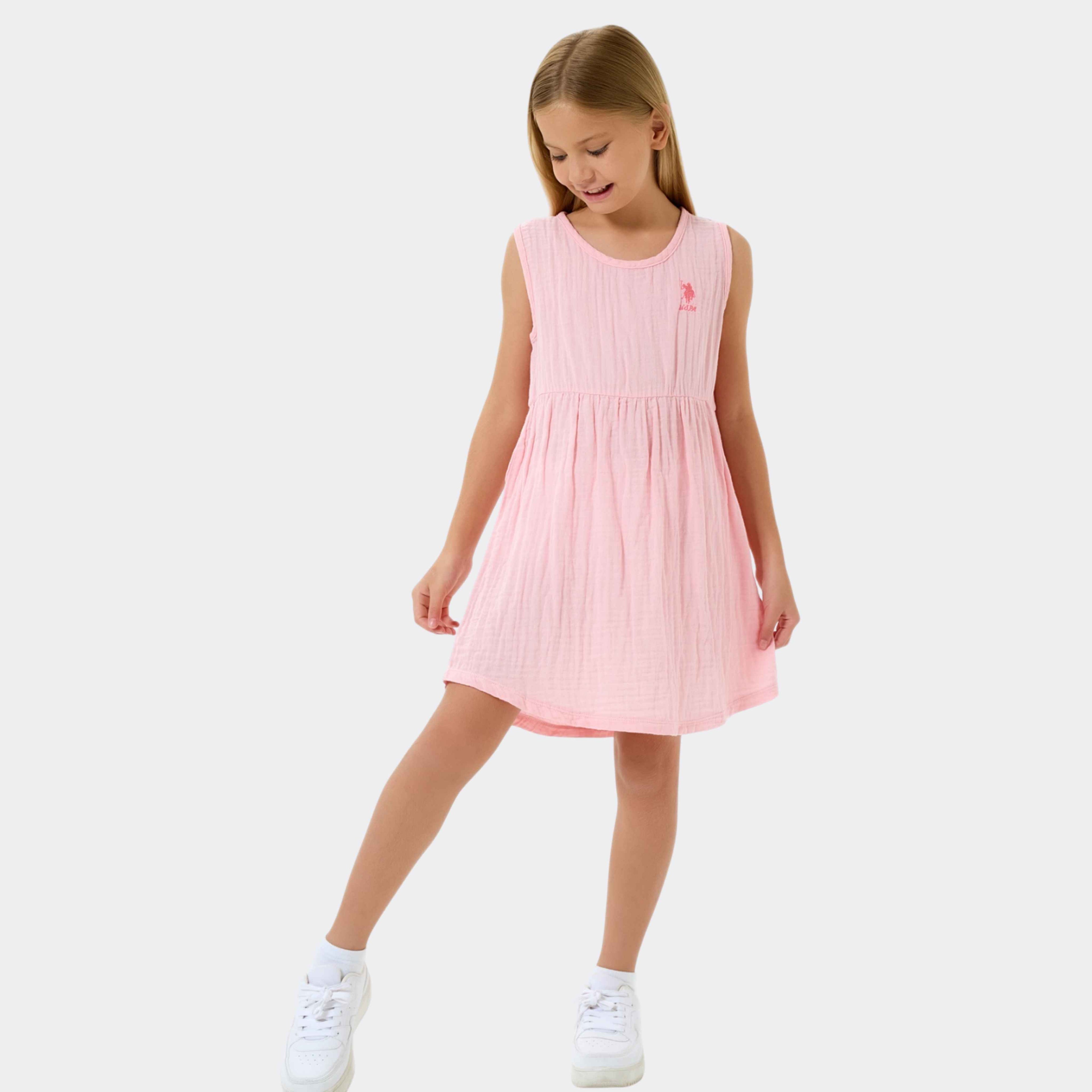 U.S. Polo Assn. | Muslin Comfort Kız Çocuk Elbise