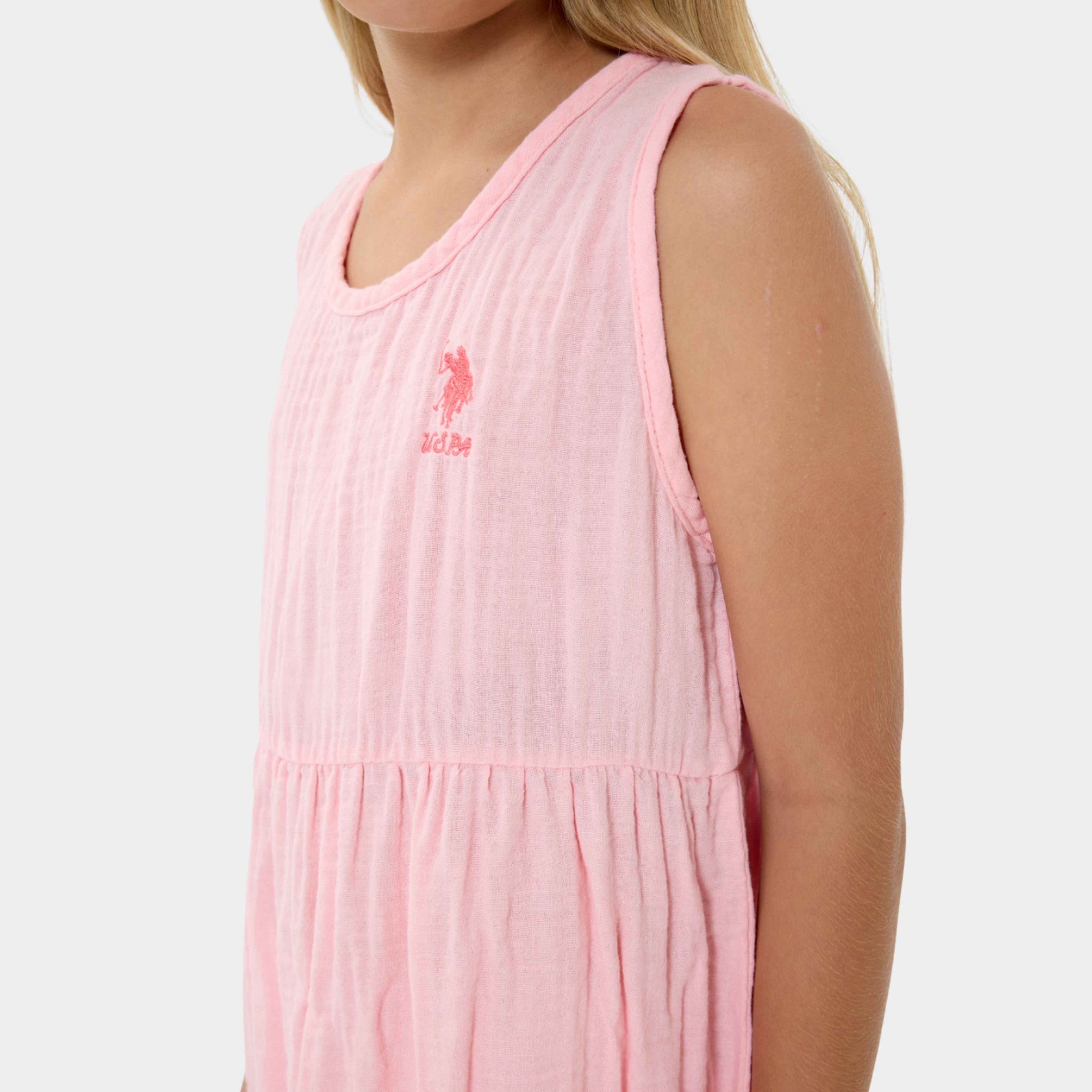 U.S. Polo Assn. | Muslin Comfort Kız Çocuk Elbise