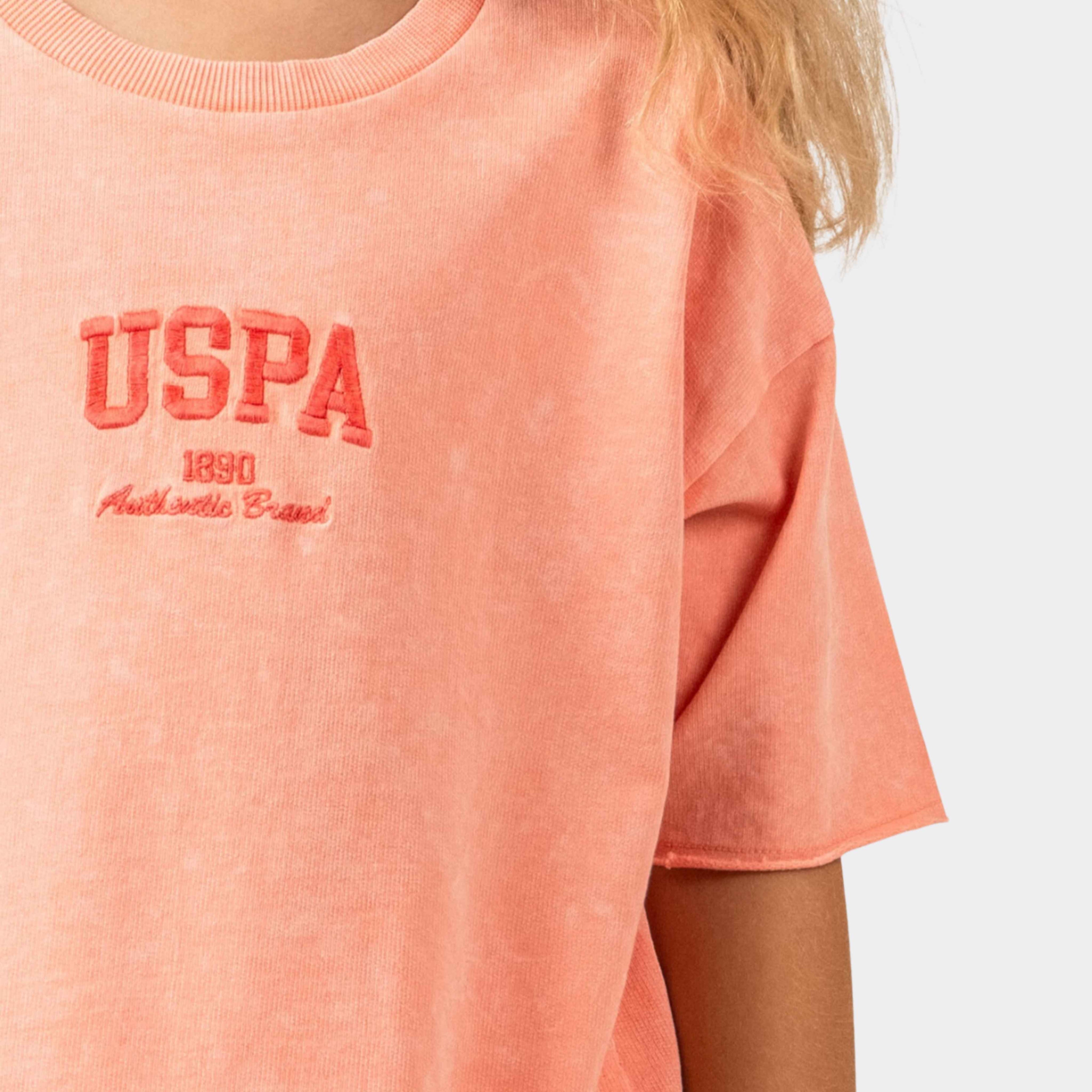 U.S. Polo Assn. | Vintage Wash Kız Çocuk Şortlu Takım