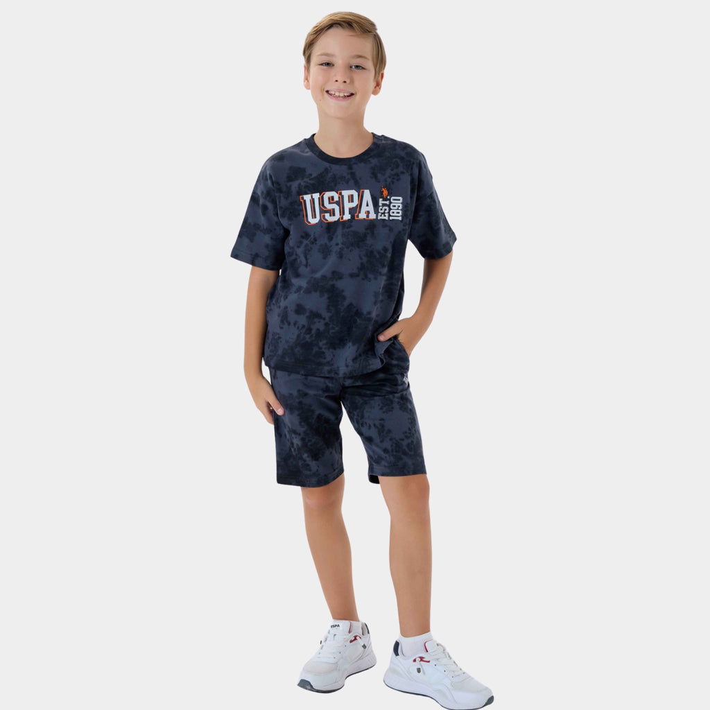 U.S. Polo Assn. | Varsity Spirit Kontrast Biyeli Erkek Çocuk Takım
