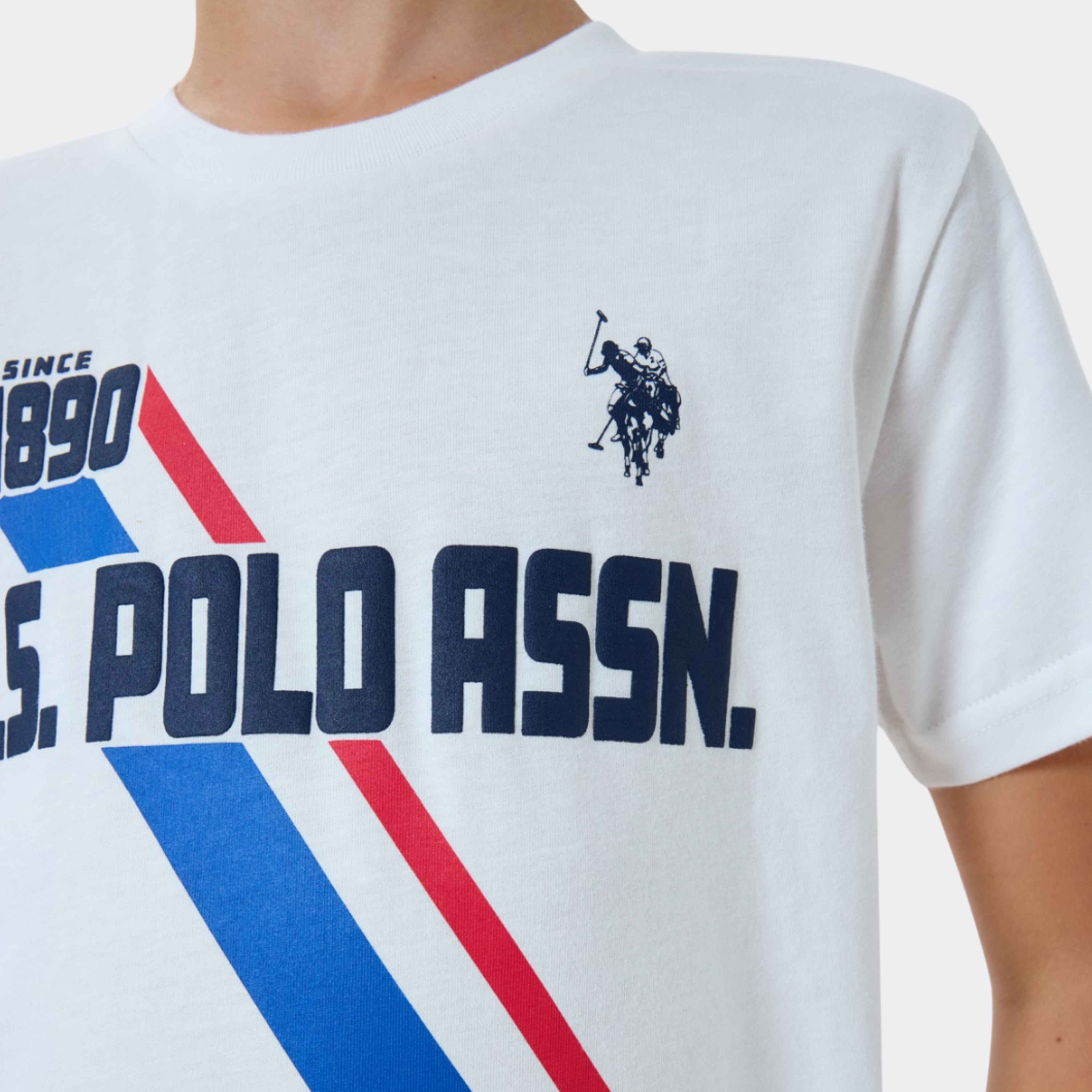 U.S. Polo Assn. | Dynamic Diagonal Erkek Çocuk Şortlu Takım