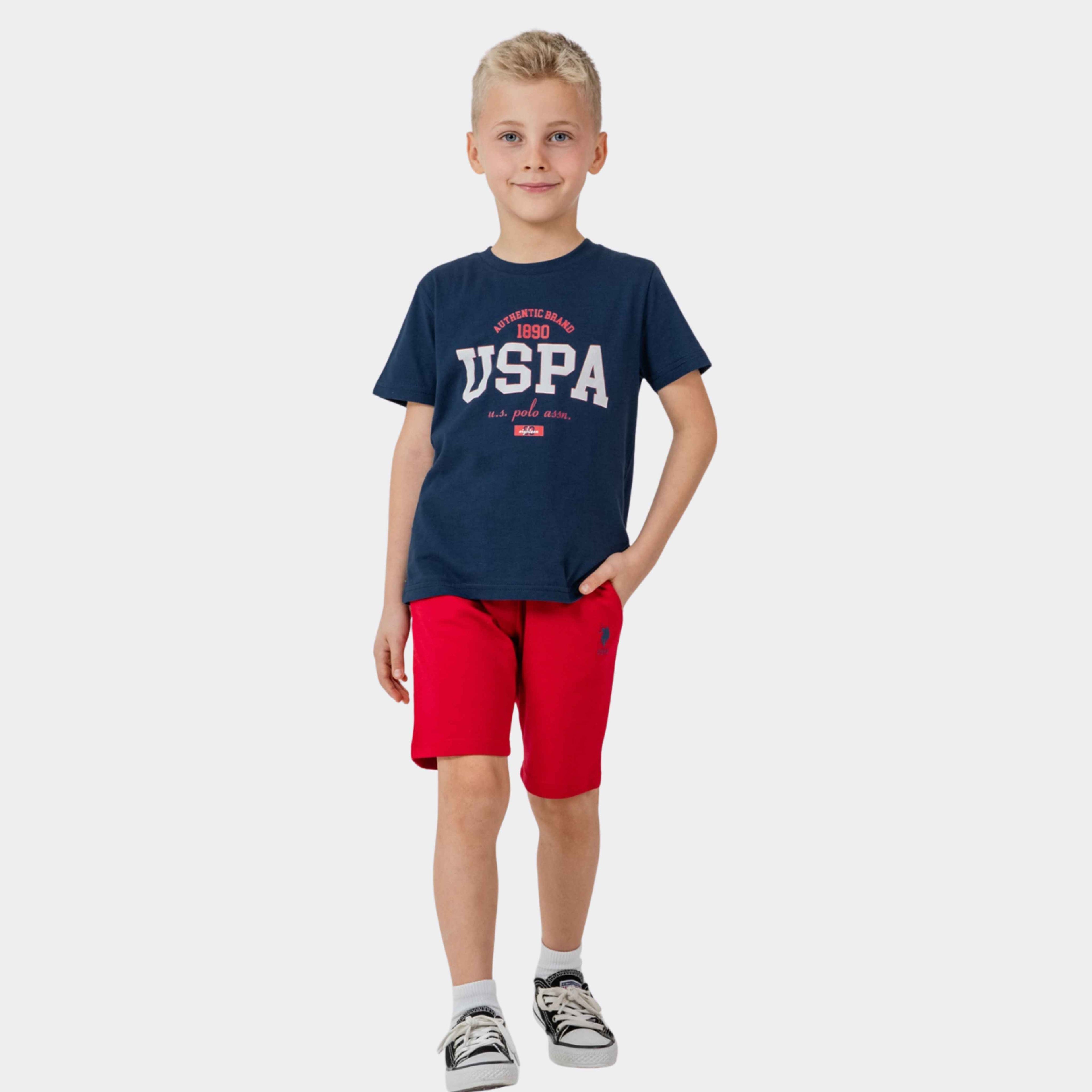 U.S. Polo Assn. | Heritage USPA Erkek Çocuk Şortlu Takım