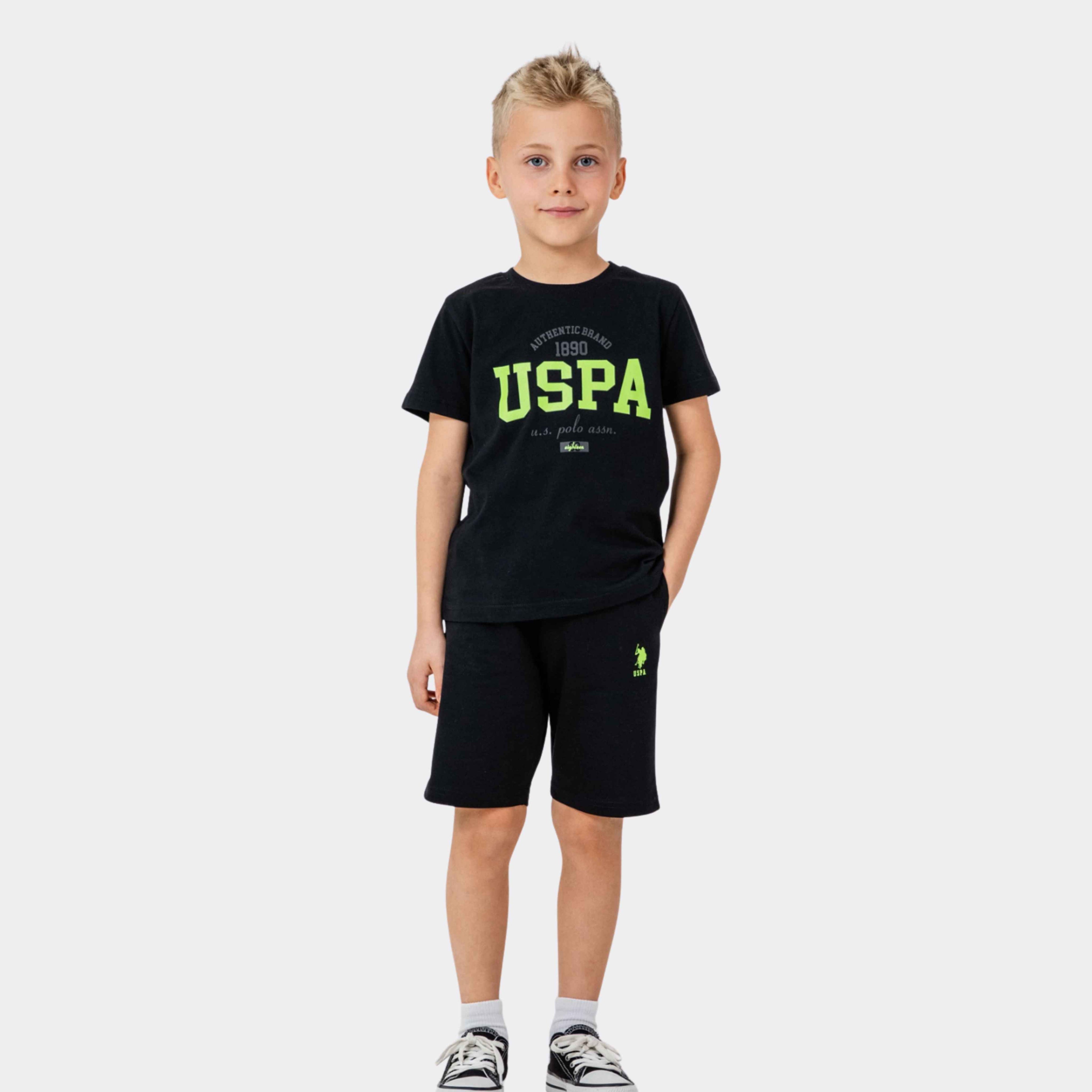 U.S. Polo Assn. | Heritage USPA Erkek Çocuk Şortlu Takım