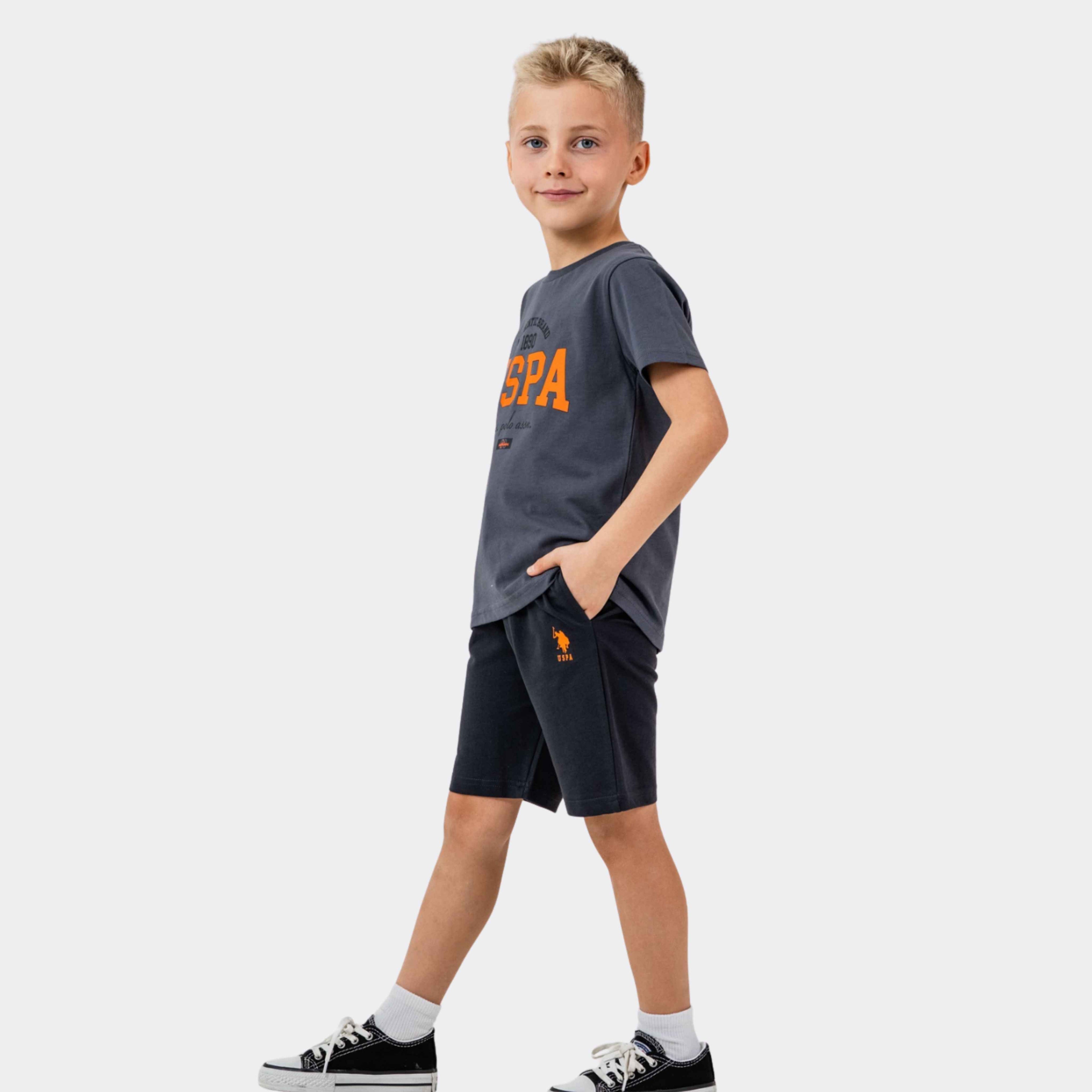U.S. Polo Assn. | Heritage USPA Erkek Çocuk Şortlu Takım