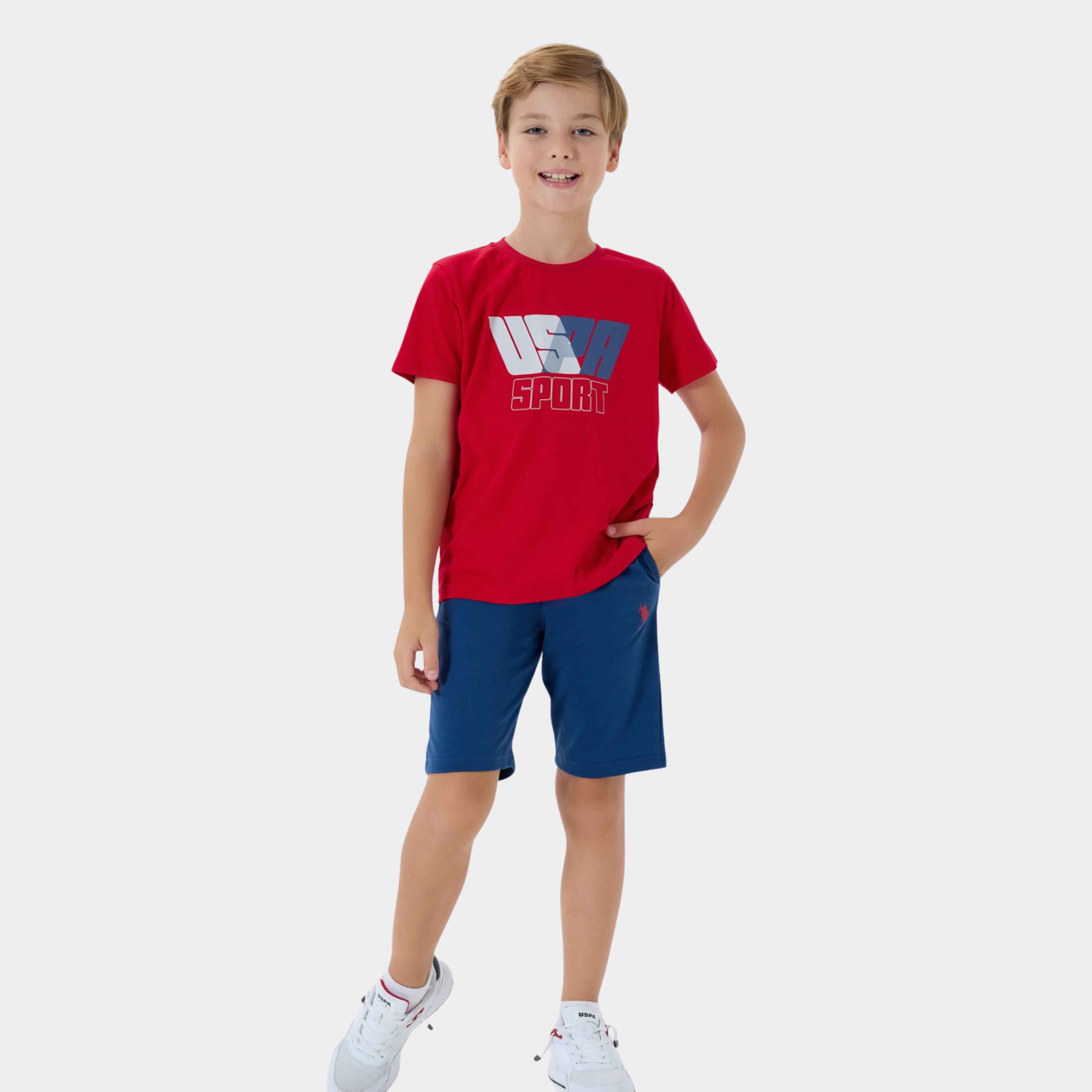 U.S. Polo Assn. | Neon Sport Erkek Çocuk Şortlu Takım
