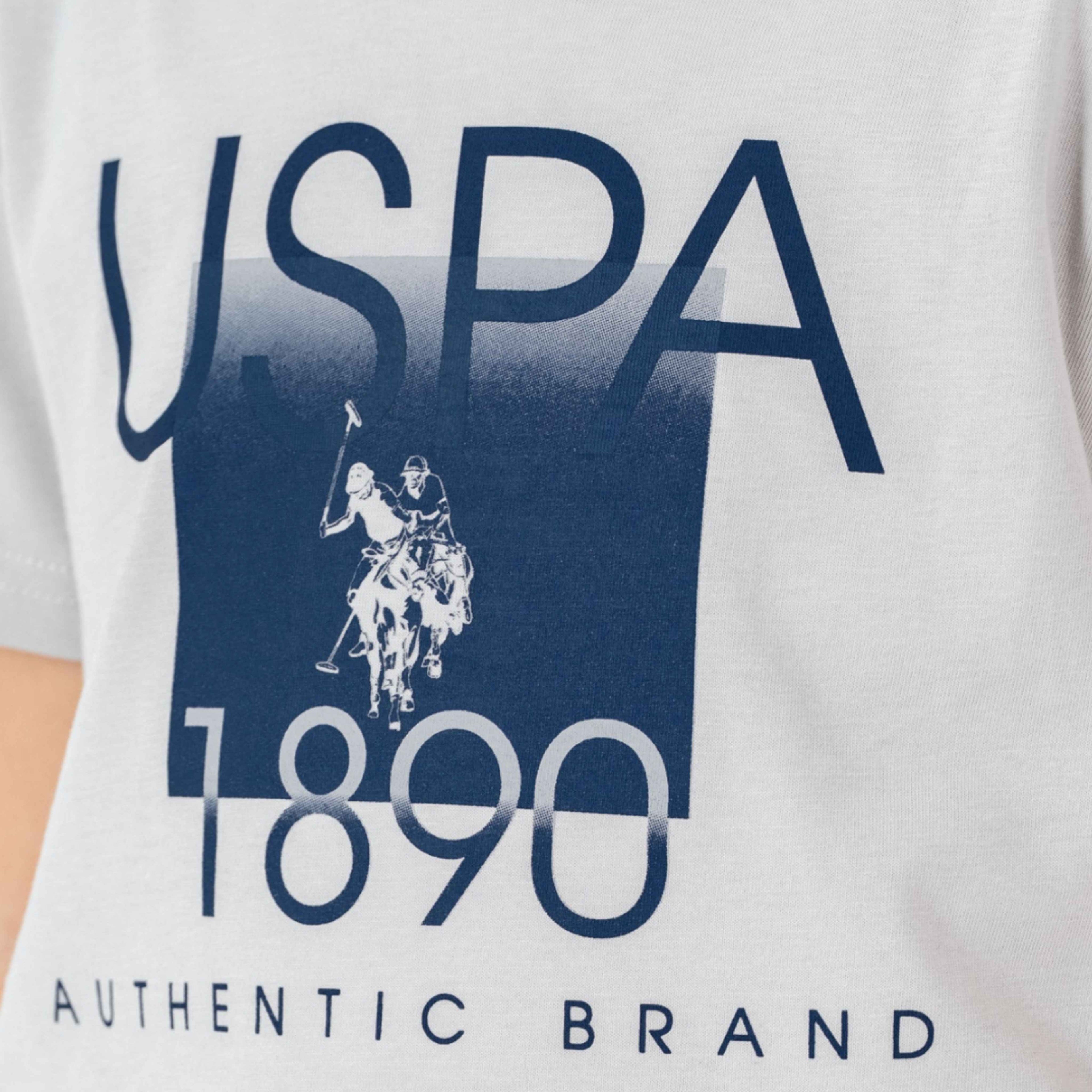 U.S. Polo Assn. | Azure Blue Authentic Erkek Çocuk Şortlu Takım